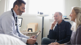 Pacientka u svého lékaře