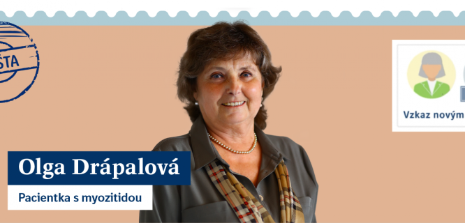 Pacientka s myozitidou