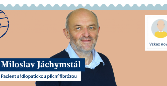 Pacient s idiopatickou plicní fibrózou