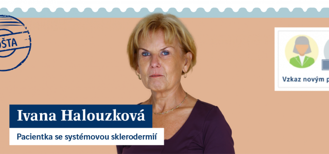 Pacientka se systémovou sklerodermií
