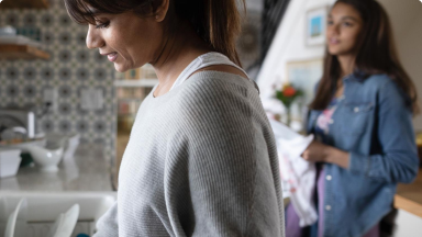 Dvě ženy si povídají