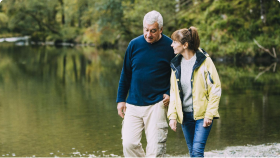 Partneři na procházce