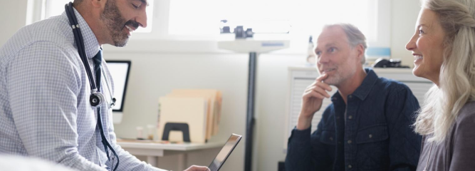 Pacientka u svého lékaře