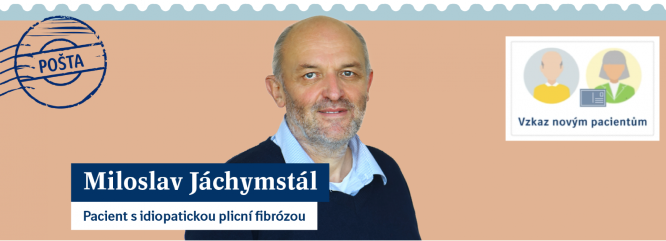 Pacient s idiopatickou plicní fibrózou