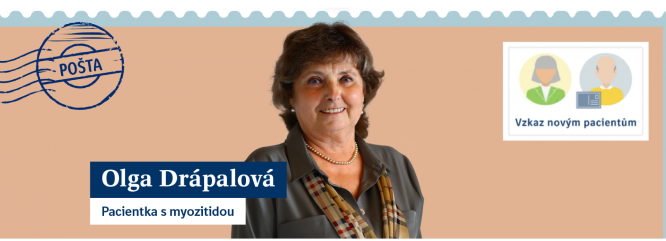 Pacientka s myozitidou